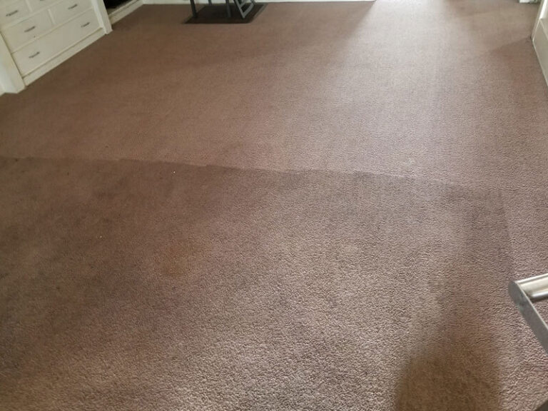 study room carpet before after